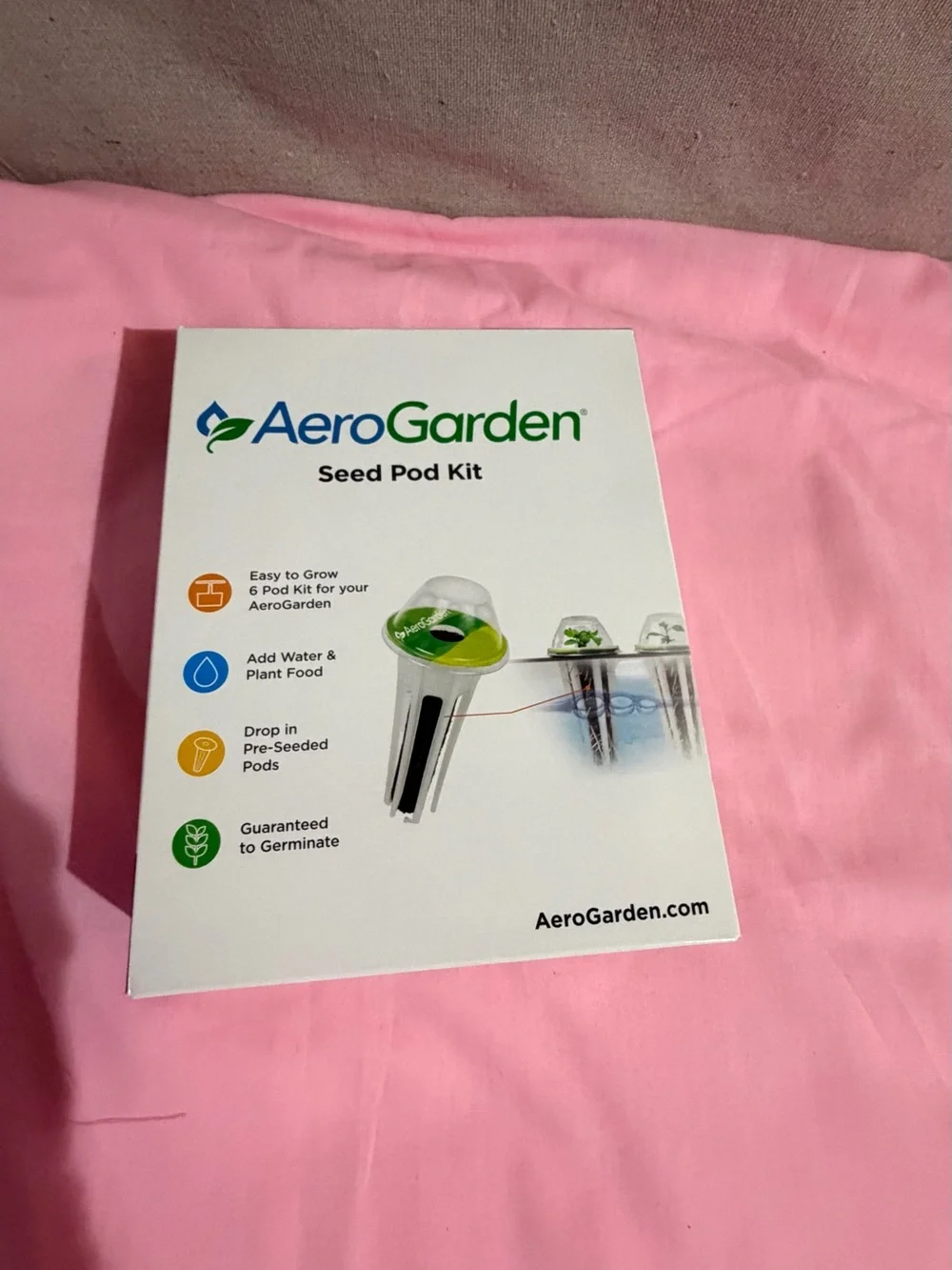 Cascading Petunia Seed Pod Kit - Pink